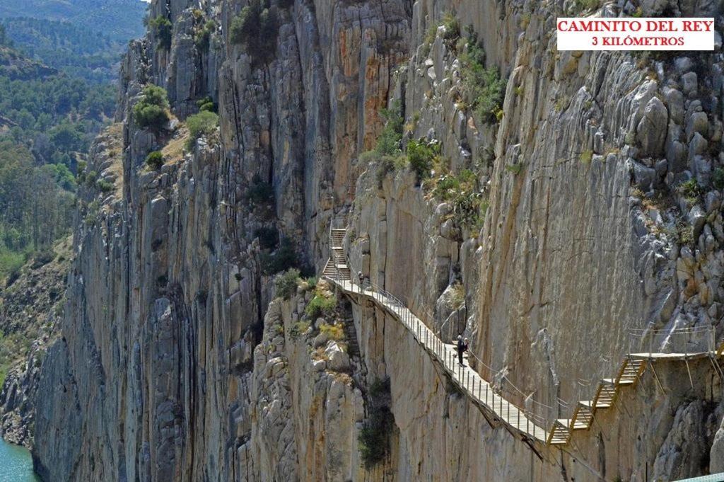 Casa Rural La Teja El Chorro Kültér fotó